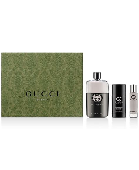 macys gucci guilty gift set|best price for Gucci Guilty.